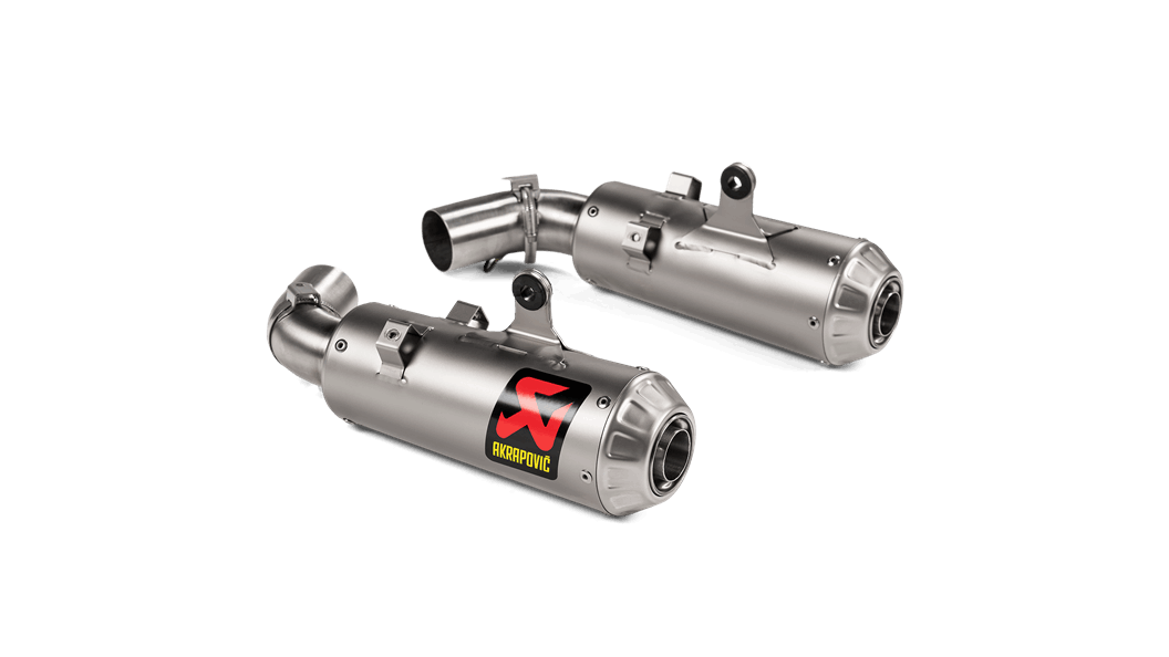 Akrapovic Dual Slip-On Exhaust Ducati Hypermotard 950 Akrapovic Dual Slip-On Exhaust Ducati Hypermotard 950